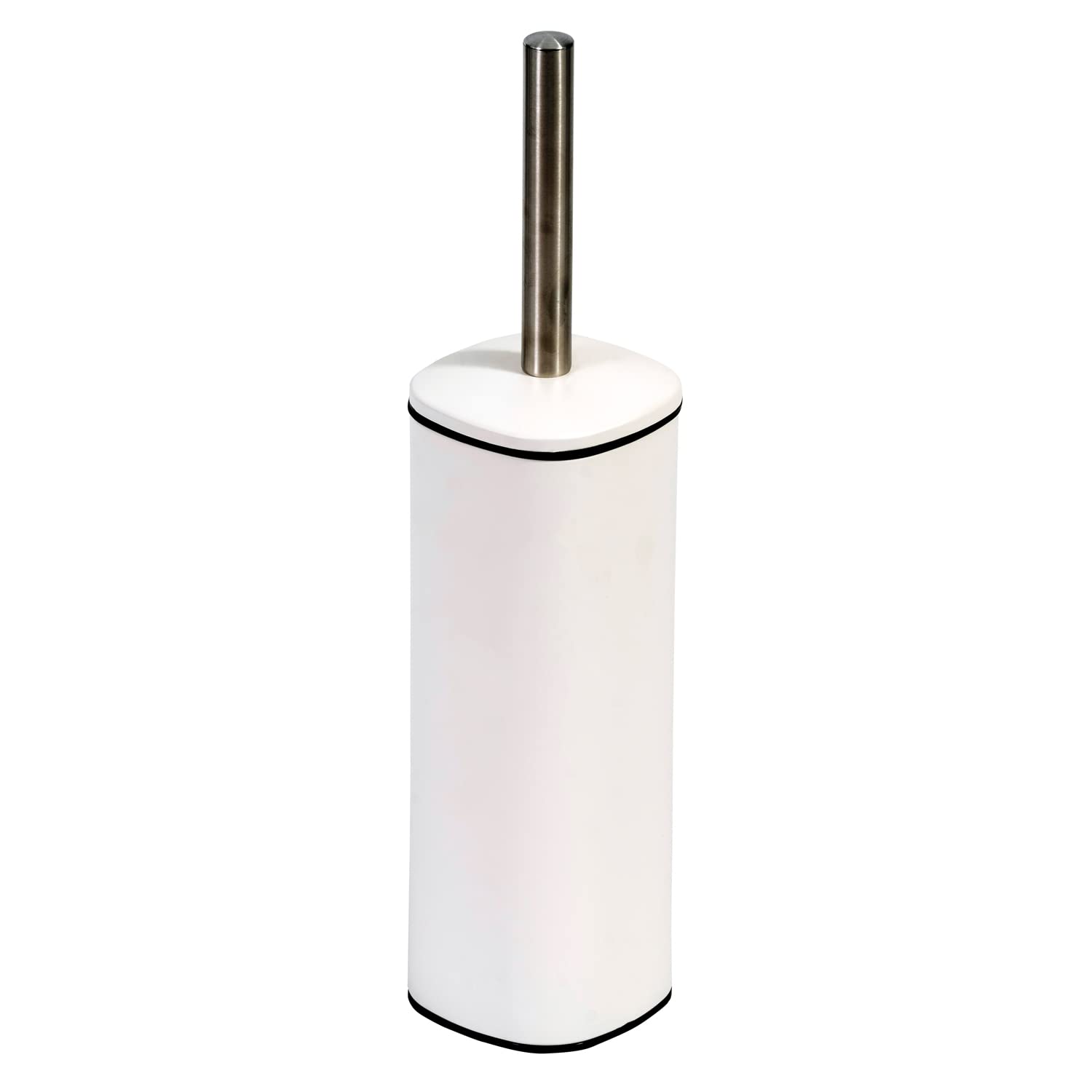 Showerdrape White Capri Toilet Brush (White)