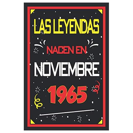 Las leyendas nacen en noviembre 1965: 55 años. Libro de visitas, cuaderno, 110 páginas de felicitaciones, idea de regalo, regalo de aniversario para pareja, niño, mujer, hombre