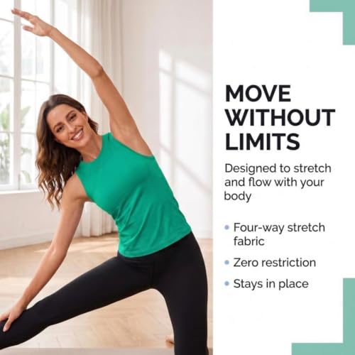 Image of Spyder Womens Workout Tank Tops - Seamless Workout Tank Tops Woman, Yoga Tops for Women, Athletic Activewear Gym Tanks