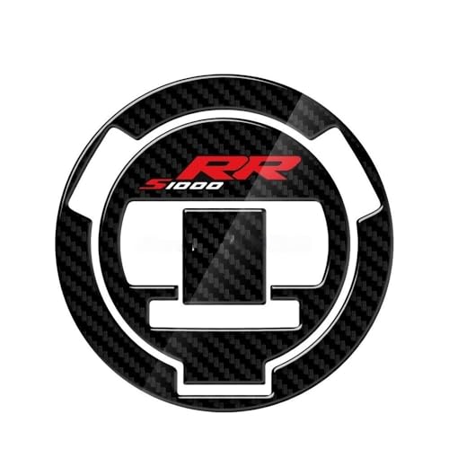Autocollants de protection moto S1000RR tank pad carbone bouchon essence