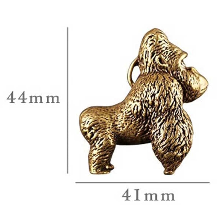 ゴリラ動物 デスク書斎リビング 玄関お 茶台 装飾品 工芸品 置物 Amazon.co.jp: ゴリラ 置物 彫像 綺麗な置物 猿 オブジェ