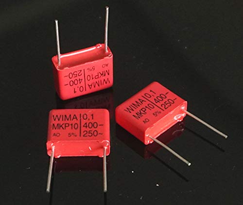 5 PCS Wima Mkp10 400v 0.1uf 104 P:15mm for O Coupling