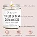 Younift Funny Grad Candle, Phd Graduation Gifts, 2026 Graduation Gifts for Doctorate for Her, Him, Women, Men - Congratulations Graduate - Presents for Doctoral Graduates, Students - 9 oz