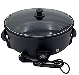 Kochmaster XXL elektrische Pizzapfanne Multipfanne 42x11cm - 1500W