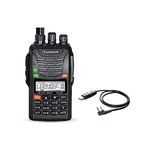 Wouxun UVd1P 4 m/2 m 66 — 88/136 — 174MHZ bärbar Bos Tonruf I Ham Radio Dual Band PMR handhållen sändtagare med USB programmeringskabel datakabel
