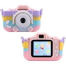 VIVITAR Kids Tech - Kids Camera 2" Screen for Joyful Moments - Snap 12MP Pics, Record 1080p HD Videos, Build in Games, Durable Drop-Proof Case, USB Rechargeable for Non-Stop Fun