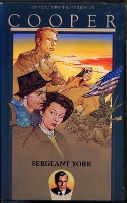 Sergeant York Special Clamshell Case w/ Booklet VHS Release