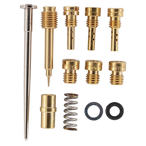 MOTOKU Carburetor Main Jet and Pilot Jet for XLH883 XLH1200 with CV40 CV Type Carb