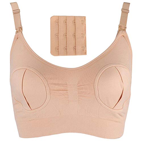 Sujetador De Lactancia para La Piel De Las Mujeres Sujetador De Lactancia Materna Posparto para Sacaleches(Metro)