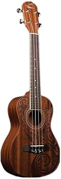 Oscar Schmidt OU2TAT-A Concert Ukulele. Natural Mahogany Maori
