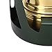 SPYMINNPOO Stable Mini Alcohol Stove with a Curb, Light Wearable Alcohol Stove for The Backpack - Suitable for The Outdoor Area, Cooking, Cooking (Grey) (Black) (Dark Green)
