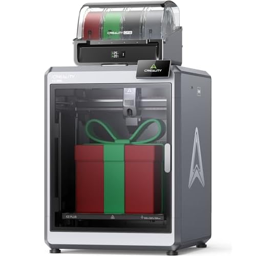 Creality K2 Plus Combo 3D Printer, Multi Color Printing with New CFS 600mm/s High-Speed Full Auto-Leveling Dual Al Camera Next-Gen Direct Drive Extruder Large Build Volume 13.78x13.78x13.78i