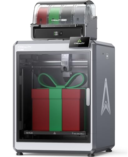 Creality K2 Plus Combo 3D Printer, Multi Color Printing with New CFS 600mm/s High-Speed Full...