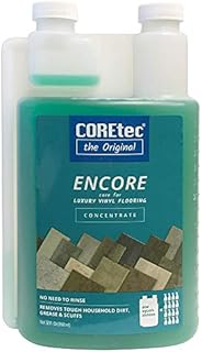 COREtec ENCORE 03Z78 Floor Cleaner Care for Luxury Vinyl Flooring Concentrate 32 oz (Refills 16x)