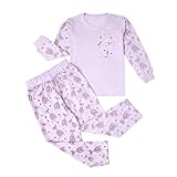 【DESIGN】Ce pyjama enfant fille hiver​ avec coupe régulière et ourc élastique. Ce pyjama enfant garcon hiver chaud​ allie style fonctionnel et confort adapté aux enfants.