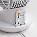 IRIS USA WOOZOO Air Circulator Fan with Remote, Oscillation, 3 Speeds, 52ft Max Air Distance, Adjustable Tilt, Quiet Motor, Small Fan for Bedroom, Office, Dorm, White