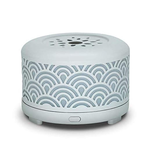 Bobolyn Essential Oil Diffuser, Portable Car Aroma Amplifier Waterless Aromatherapy Diffuser for Car Small Room Travel Bathroom USB Cord or Battery Operated - Cover Less Than 50 Square Feet (White)