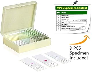 Vision Scientific VSH127 Prepared Slide Set – Hair Type (Set of 9) |