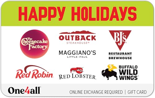 One4all Happy Holidays Dining eGift Card - $200 - Standard