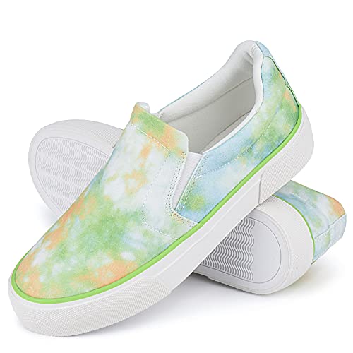 Image of JENN ARDOR Slip On Sneakers Women Comfortable Walking Slip On Shoes Women Memory Foam Womens Fashion Loafers for Women Casual Shoes for Women Flats