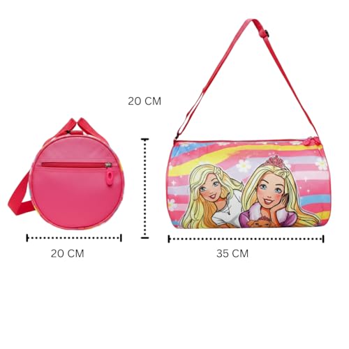 Image of Stylbase Kids Duffle Travel Bag | Durable Lightweight Polyester Sports & Gym Kids Luggage Carry Bag for Boys & Girls | Travelling Bag for Swimming, Dance, School & Weekend Trips