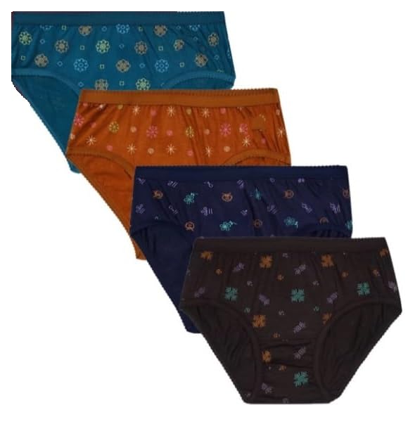 Sri Fashion Women's Briefs Pack of 4, Multicolor-image-31