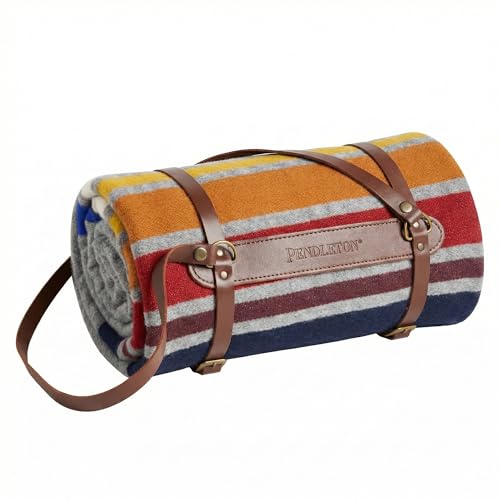Image of Pendleton National Park Throw with Leather Carrier 54 inch x 72 inch