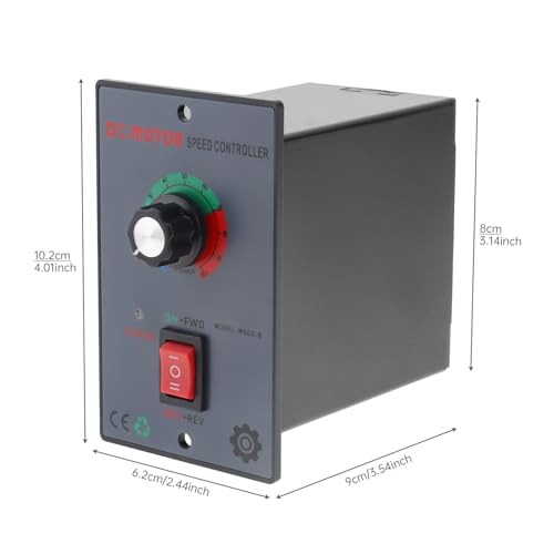 Contrôleur PWM 12-60V à haute puissance 20A avec commande marche avant arrière - 2