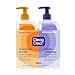 Clean & Clear 2-Pack Oil-Free Facial Cleansers with Citrus Scent, Morning Burst and Night Relaxing, 16 oz