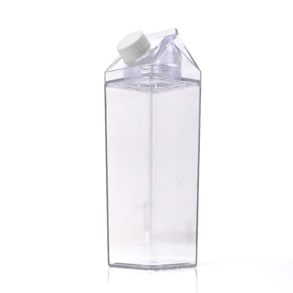 Kalttoy 1000ML Milk Carton Water Bottles Milk Carton Water Cup Containers Mug Perfect for Travelling Sports Box Cup