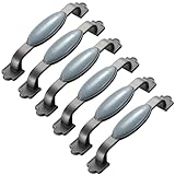 Photo Gallery zesliv 6 maniglie per mobili, da cucina, in ceramica, distanza tra i fori 96 mm, maniglie per cassetti, per armadi, mobili Photo Gallery zesliv 6 maniglie per mobili, da cucina, in ceramica, distanza tra i fori 96 mm, maniglie per cassetti, per armadi, mobili