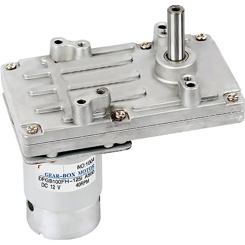 Moteur réducteur 24V DC 120 RPM à engrenages métalliques et couple élevé
