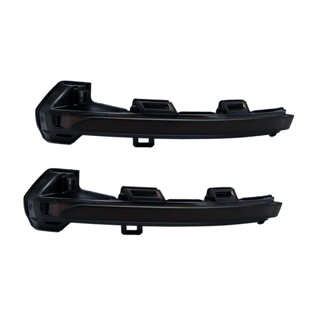 AutoStyle Set LED Side-Mirror Indicators compatible with Volkswagen Passat (3G) 2014- & Arteon 2017- - Smoke - incl. Dynamic Running Light