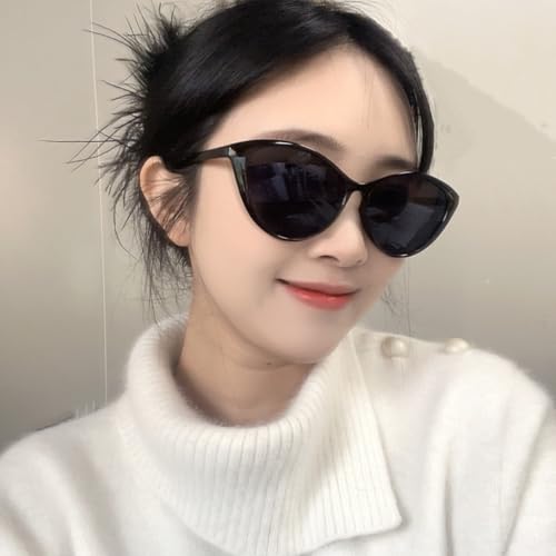 Fashion Cat Eye Sunglasses Woman Mirror Triangle Sun Glasses Female Lens Shades for Ladies Eyewear