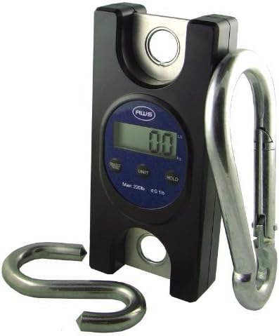 American Weigh Scale Amw-tl330 Industrial Heavy Duty Digital Hanging Scale, 330-Pound by American Weigh Scale
