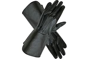 MEN'S MEDIEVAL RENAISSANCE COSPLAY SWORDSMAN STEAMPUNK UNLINED LEATHER GLOVES GAUNTLETS