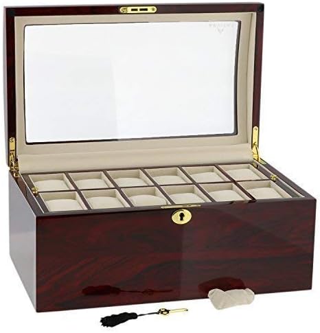 Aevitas RoseWood Watch Collector Box for 24 watches