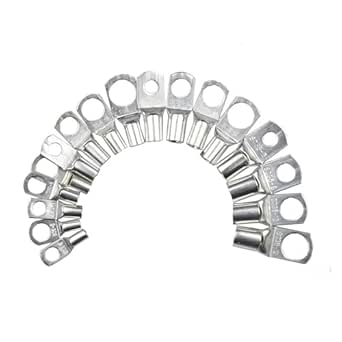 Kupferkabelschuh Set SC95-8 - Verzinnte Kabelschuhe Für Batterieklemmen AWG 2/0