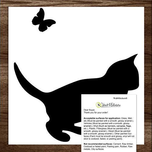 Funny Cats Jumping Wall Stickers Living Room Cat Sticker Decor Wallpaper Art Switch Decal Black Vinyl Butterfly Decoration Kitchen Home Kid Bedroom Dog Cute Moon Poster Decals Transfers Pet Kids Mural #TOP6