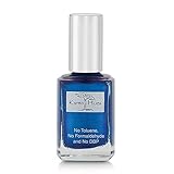 Karma Organic Natural Nail Polish-Non-Toxic Nail Art, Vegan and Cruelty-Free Nail Paint (SAPPHIRE BEACH)