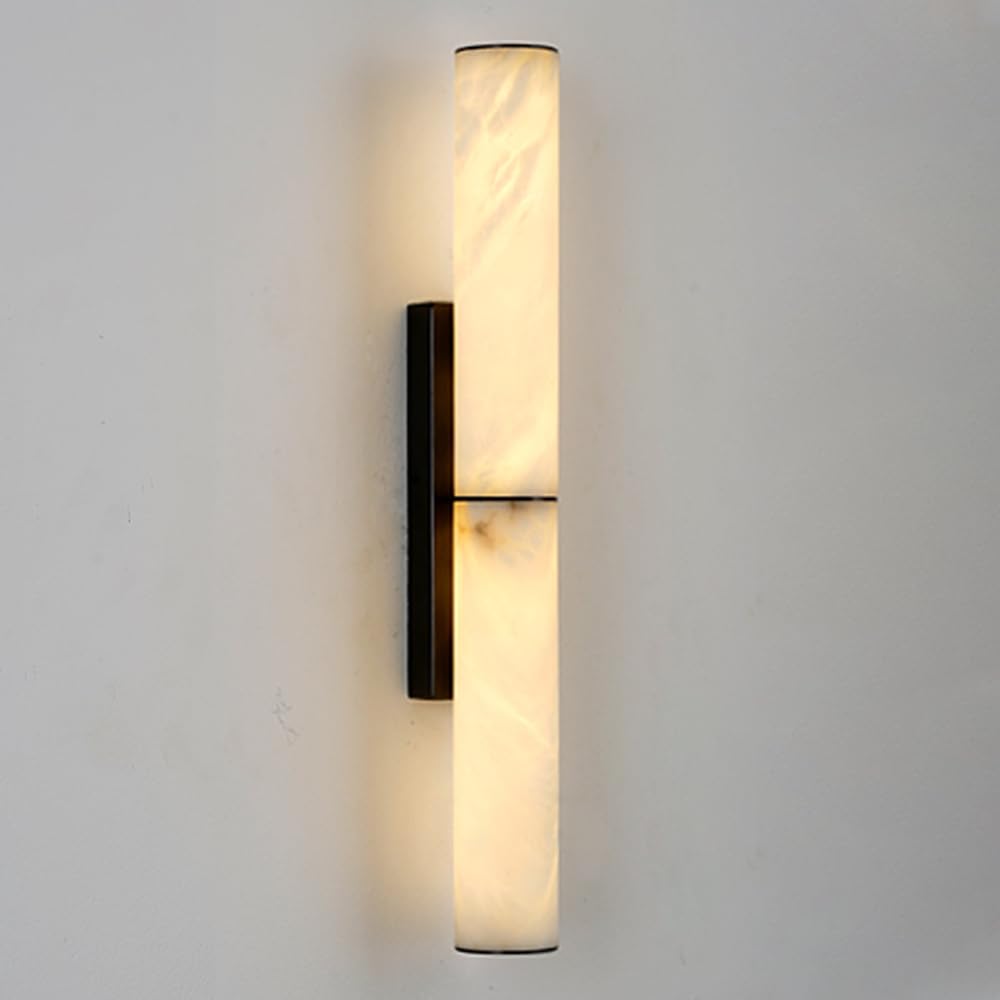 JYBNBBE Wall Sconce Wall Lamp Light Long Tube Wall Light Bedroom Lighting ForBedroom,Black-60CM