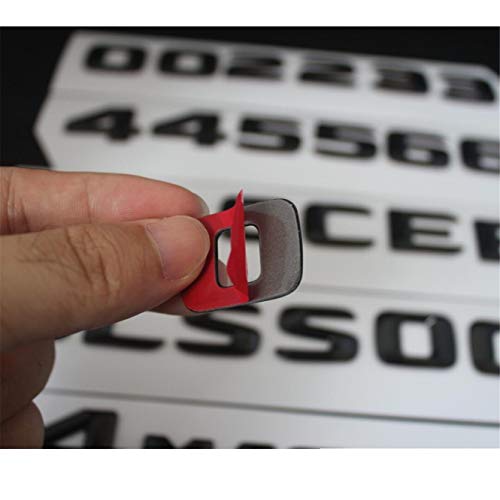 Noir brillant Coffre Lettres Emblème E43 E63 E55