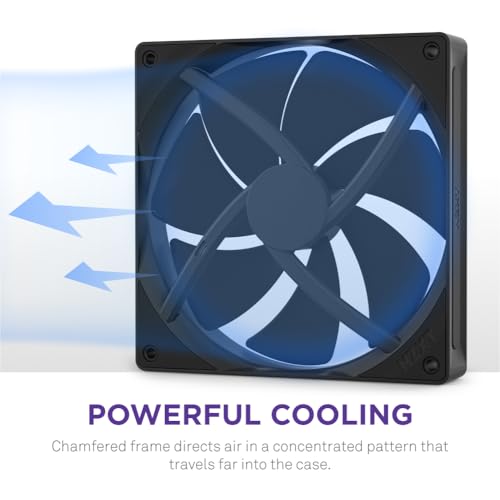 Image of F120P - 120mm Static Pressure Fans - Single Pack - Black
