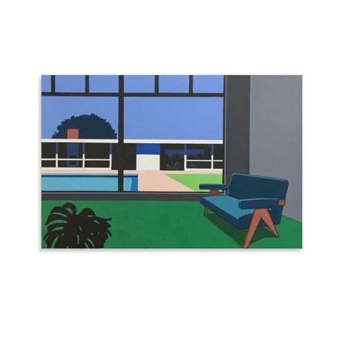 i䔎 {̃OtBbNfUCi[ CXg[^[ ssi Cmi A[g|X^[ ItBX xbh[ _CjO[ LoX  A[gpl24x36inch(60x90cm)