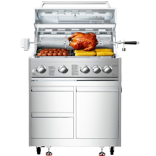 BODEGA Stainless Steel Outdoor Kitchen Propane Gas Grill and Outdoor ...