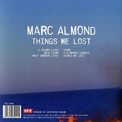 Things We Lost - 10-inch Blue Vinyl [Vinyl] Marc Almond