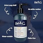 PAPI & CO. Hair Gel Extra Long Hold for Men - Alcohol-Free Styling & Sculpting Gel - Strong Firm Control - Clear Flake-Free Formula with UV Protection - Water-Soluble Natural Ingredients - 8.45 oz - Image 5
