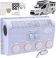 Car Electric RV Rooftop Air Conditioner,12V/24V DC Electric Air Conditioner, RV Truck Excavator Engineering Vehicle Agricultural Vehicle Bus Van(Size:24V)