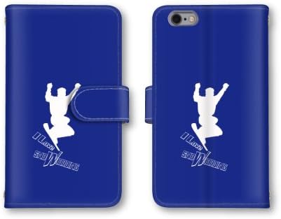 Amazon Co Jp ノーブランド品 Iphone X スマホケース 手帳型 スノボー スノーボード ジャンプ トリック イラスト ブルー 青色 かわいい おしゃれ 携帯カバー アイフォン10 ケース 家電 カメラ