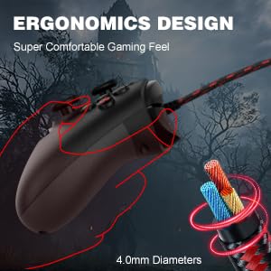 Image of Gamrombo 2 Pack Wired Controlle Compatible with Xbox Series X /S /Xbox One /Xbox One S /One X, PC with Turbo /Macro Function /3.5mm Headphone Jack